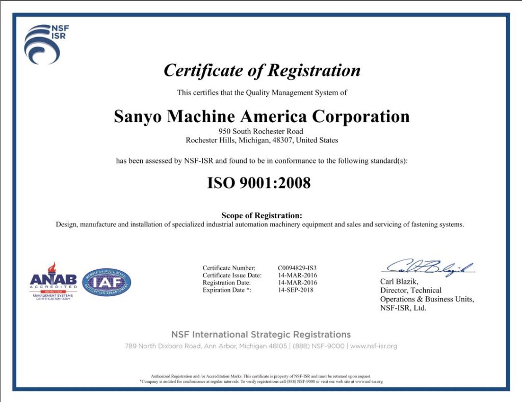 Mar 14, 2016 Updated ISO 9001:2008