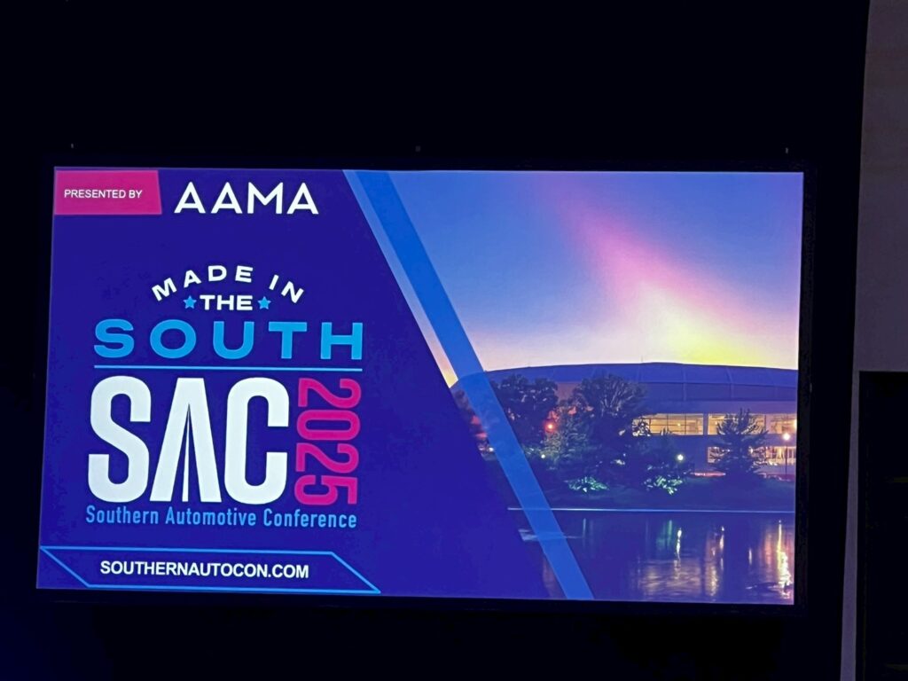 October 8, 9 2025 Southern Automotive Conference Show